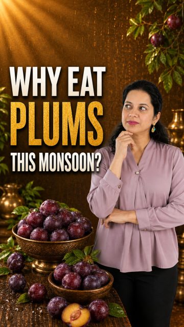 Monsoon fruits are not just tasty — they are seasonal medicine. 🌿

Plums are fresh, local and perfect for the rainy season. They may help support immunity, digestion, energy and haemoglobin levels when your body needs extra care during monsoon.

Eat seasonal. Eat local. Support Dharamshala vendors. ✨

📞 +91 70182 72566
📍 Ayur Health Veda, Dharamshala
🌐 www.ayurhealthveda.co.in

[Monsoon Plums, Seasonal Fruits, Ayurveda, Immunity, Digestion, Vitamin C, Iron, Haemoglobin, Dharamshala Vendors, Ayur Health Veda]

#MonsoonHealth #Ayurveda #SeasonalEating #Dharamshala #AyurHealthVeda