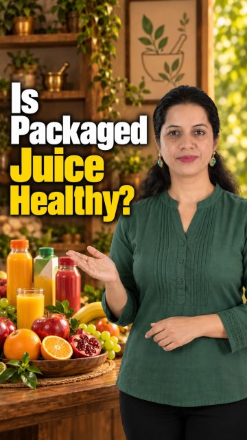 Packaged juice is not the same as whole fruit. 🧃❌🍎

Most packaged juices come with more sugar, less fibre and faster blood sugar spikes.

Whole fruit gives you fibre, fullness and better digestion support — naturally.

One fruit. No packaging. No added sugar. Simple. 🌿

For personalised diet and Ayurvedic guidance, visit Ayur Health Veda, Dharamshala.

📍 Ayur Health Veda, Dharamshala
📞 70182 72566

[Packaged Juice, Whole Fruit, Fibre, Blood Sugar, Weight Loss, Diabetes Diet, Healthy Food, Ayurveda Diet, Dharamshala, Ayur Health Veda]

#HealthyEating #Ayurveda #WholeFruit #NoPackagedJuice #AyurHealthVeda