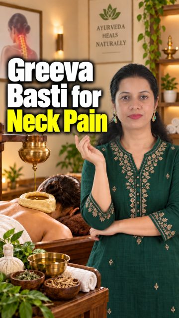 Neck pain, stiffness or cervical discomfort? 🌿

Greeva Basti is a traditional Ayurvedic therapy where warm medicated oil is gently retained over the neck area to support relaxation, reduce stiffness and nourish the cervical region.

It may help with chronic neck pain, cervical spondylosis, screen-time stiffness and pain radiating towards the arms.

Experience authentic Ayurvedic care at Ayur Health Veda, Dharamshala.

📞 +91 70182 72566
📍 Sidhpur, Dharamshala

[Greeva Basti, Neck Pain, Cervical Spondylosis, Medicated Oil Therapy, Screen Stiffness, Ayurveda Therapy, Panchakarma, Natural Healing, Dharamshala, Ayur Health Veda]

#GreevaBasti #NeckPainRelief #Ayurveda #Panchakarma #AyurHealthVeda